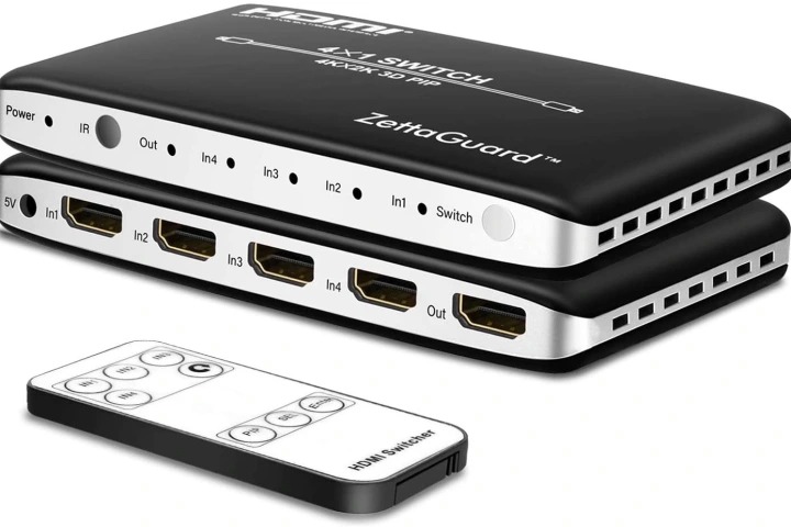 Zettaguard 4x1 HDMI Switch
